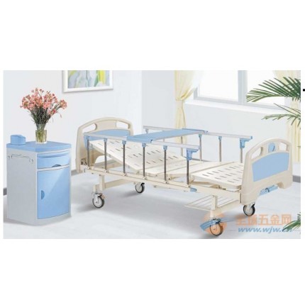 供應(yīng)ABS手動(dòng)雙搖護(hù)理床 醫(yī)用病床 多功能護(hù)理病床