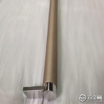 佛山廠家供應酒店電梯轎廂扶手 豪華大門拉手 玻璃門實木門把手 不銹鋼包皮革大拉手