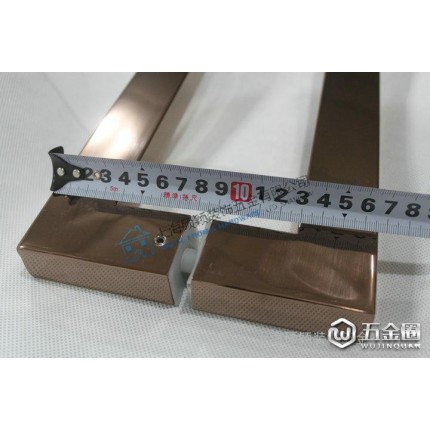 幫爾門 B-601A-25*38方管玫瑰金拉手 亮光玫瑰金 玻璃門拉手