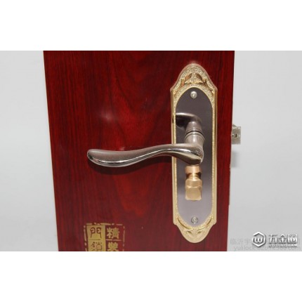 mx71-29鈦金 【廠家直銷供應】批發(fā)機械門鎖 鋅合金執(zhí)手鎖具 室內(nèi)門鎖 木門鎖