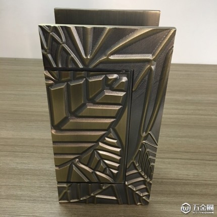 【推薦】廠家直銷青古銅方形雕刻拉手豪華大拉手別墅歐式大門拉手酒店大門拉手
