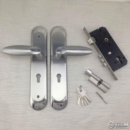 實(shí)木門鎖不銹鋼現(xiàn)代簡約室內(nèi)執(zhí)手門鎖 揭陽鎖具廠家YU35-7023