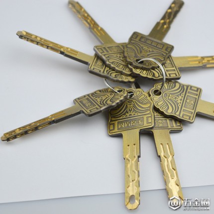 超C級多軌道葉片鎖芯不銹鋼防盜門鎖具室內(nèi)門鎖全銅鎖心鎖體