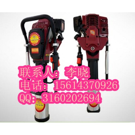 防汛打樁機不適用于工程建筑打樁機『一體式防汛汽油打樁機』