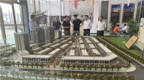 協(xié)會五金市場委員會走訪懷遠五金綜合大市場