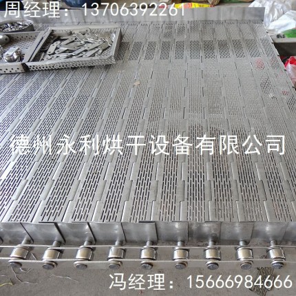 新品上市加長(zhǎng)孔鏈板輸送帶 不銹鋼耐高溫鏈板